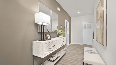 Welcoming foyer