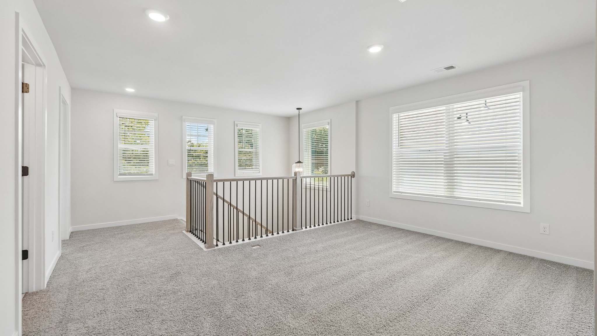 Upstairs landing area