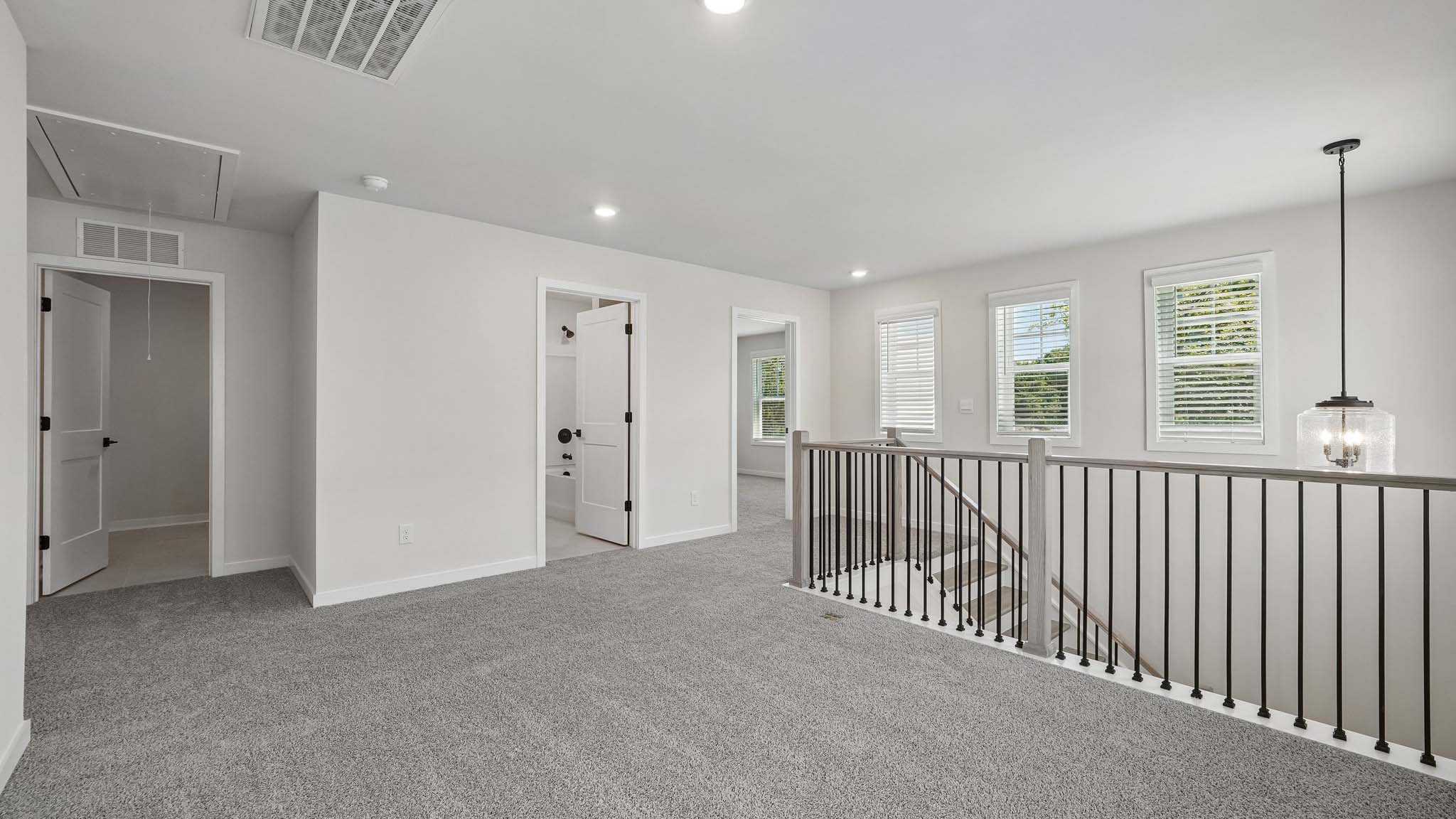 Upstairs landing area