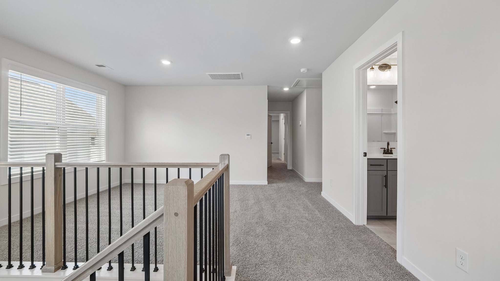Upstairs landing area
