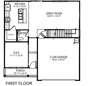 Penwell first floor plan