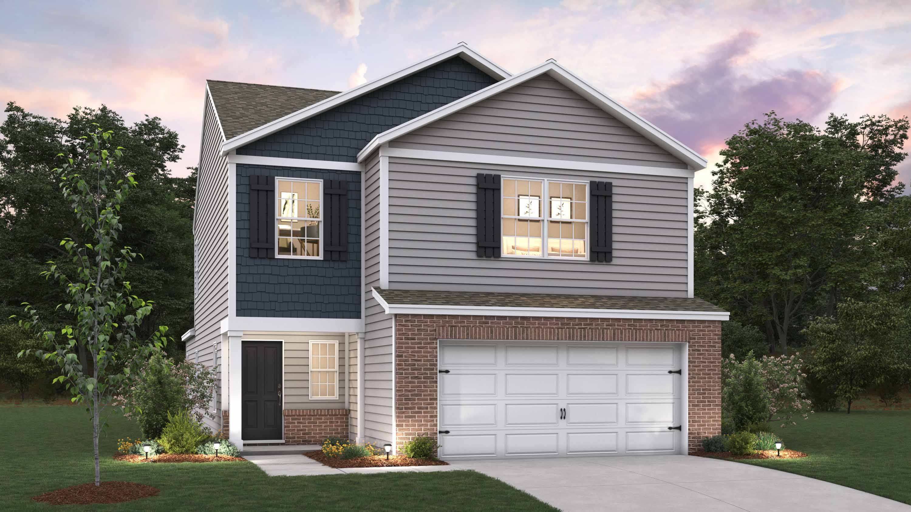 Manning front exterior rendering
