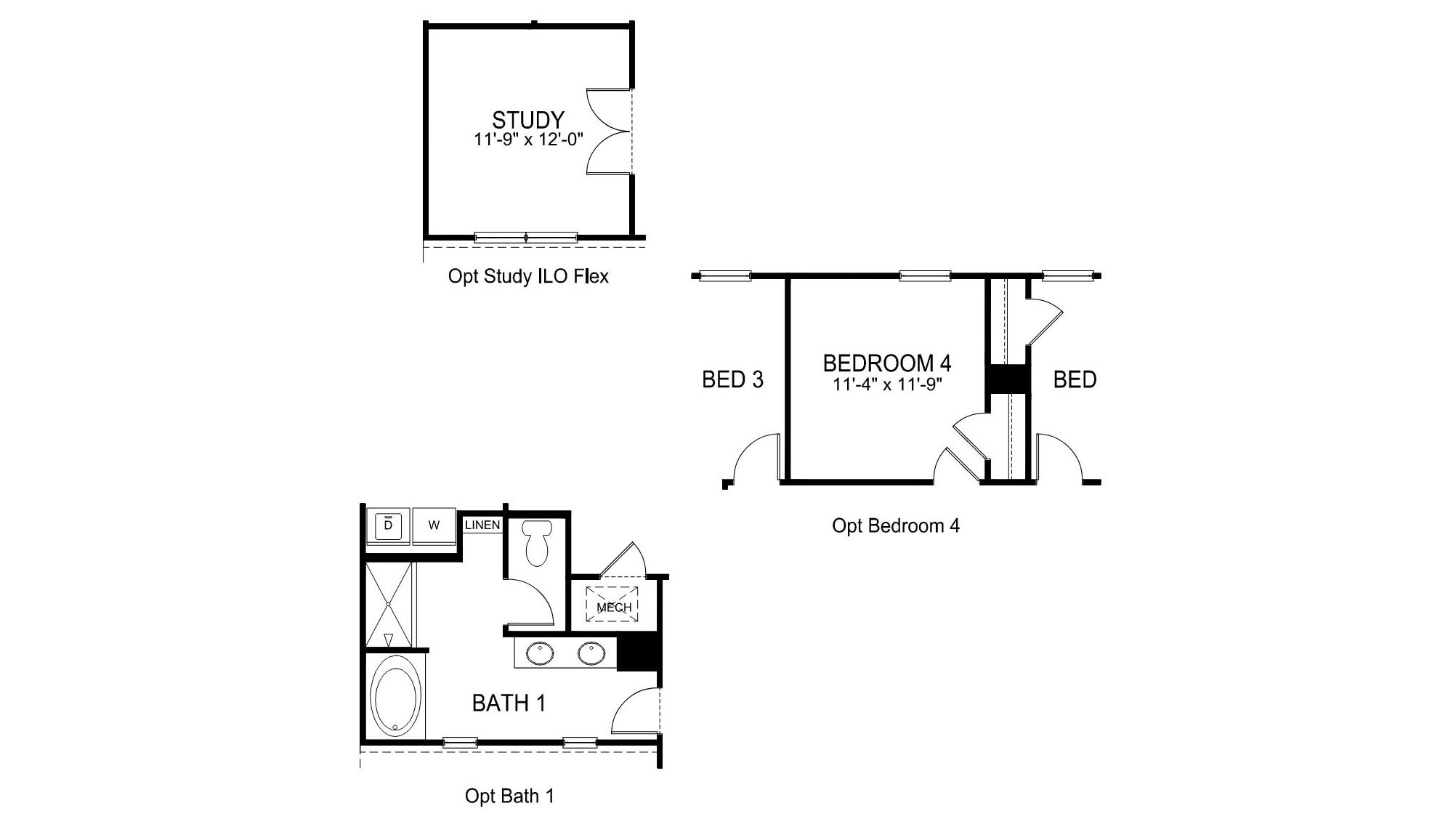 Galen options floor plan