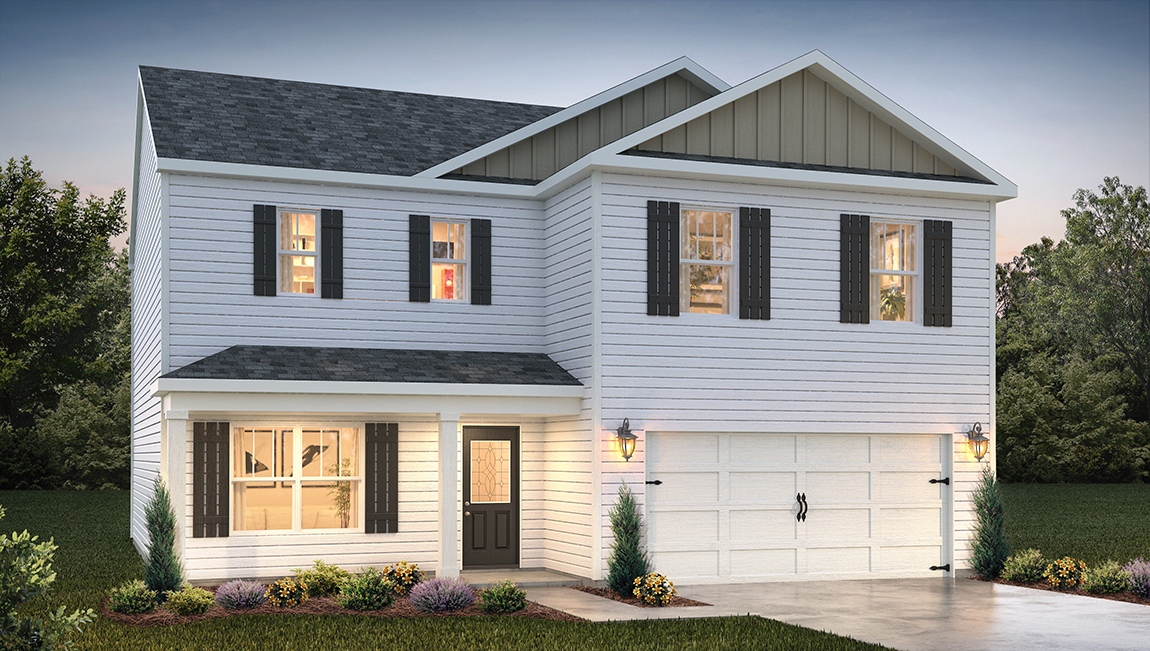 Galen front exterior rendering in Hickory, North Carolina