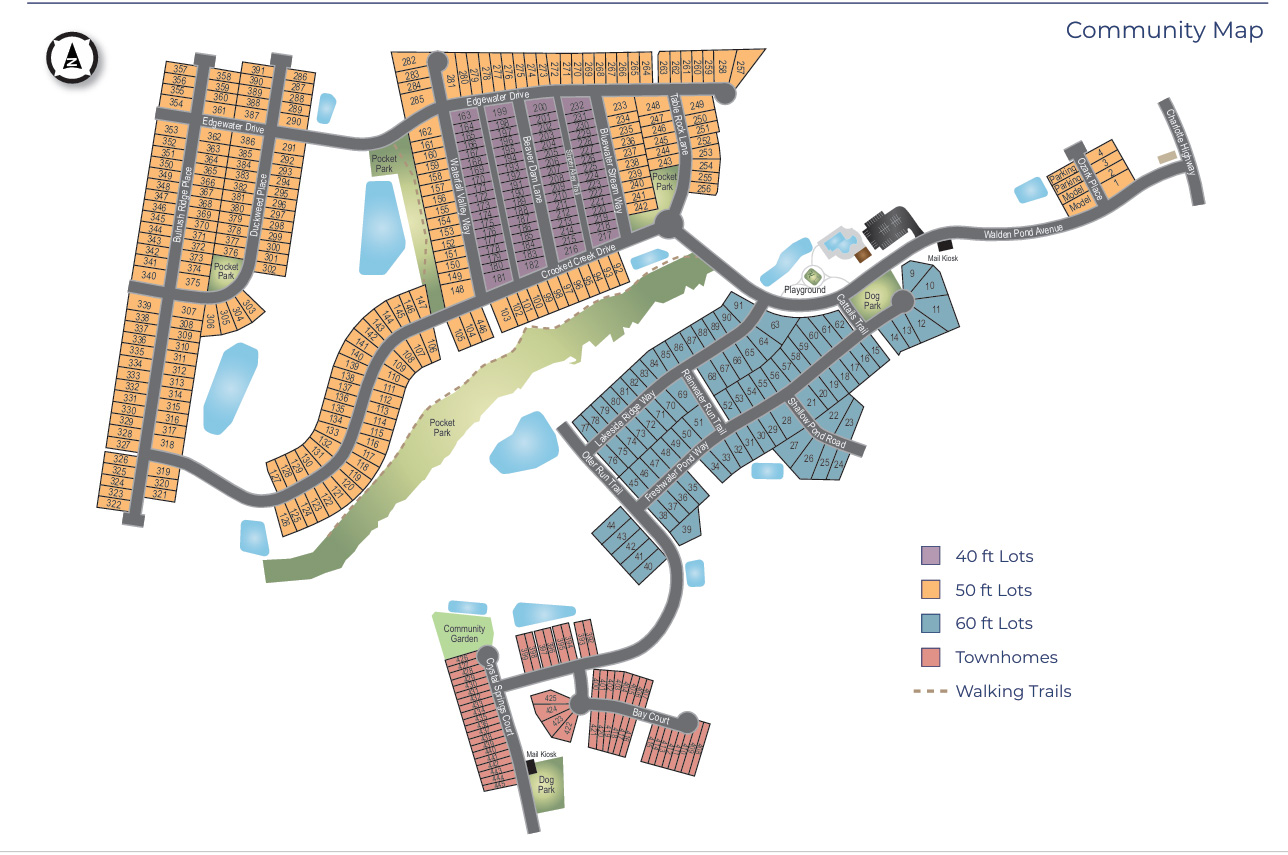 Static Lot Map