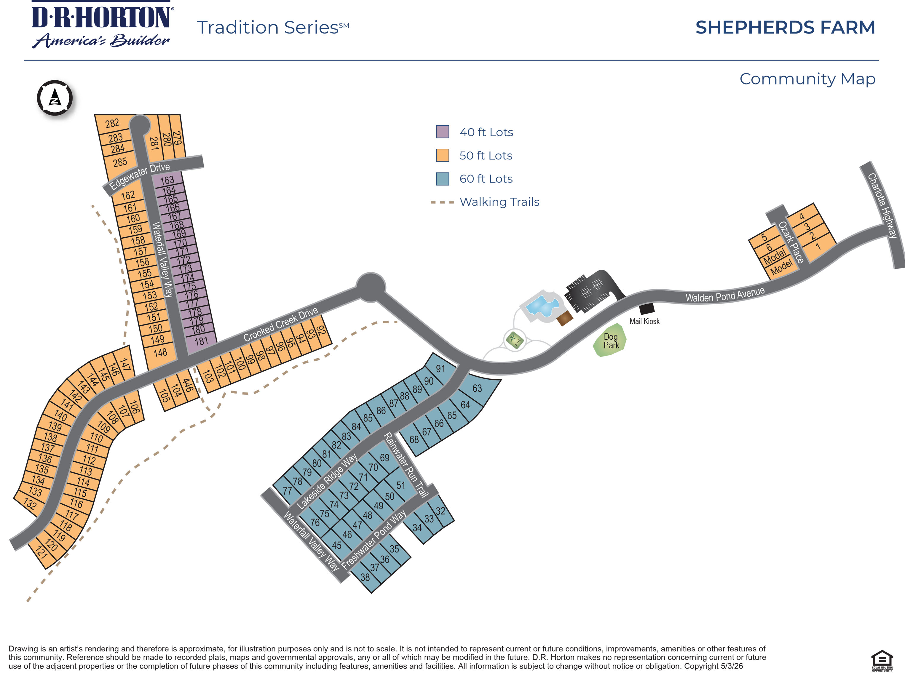 Static Lot Map