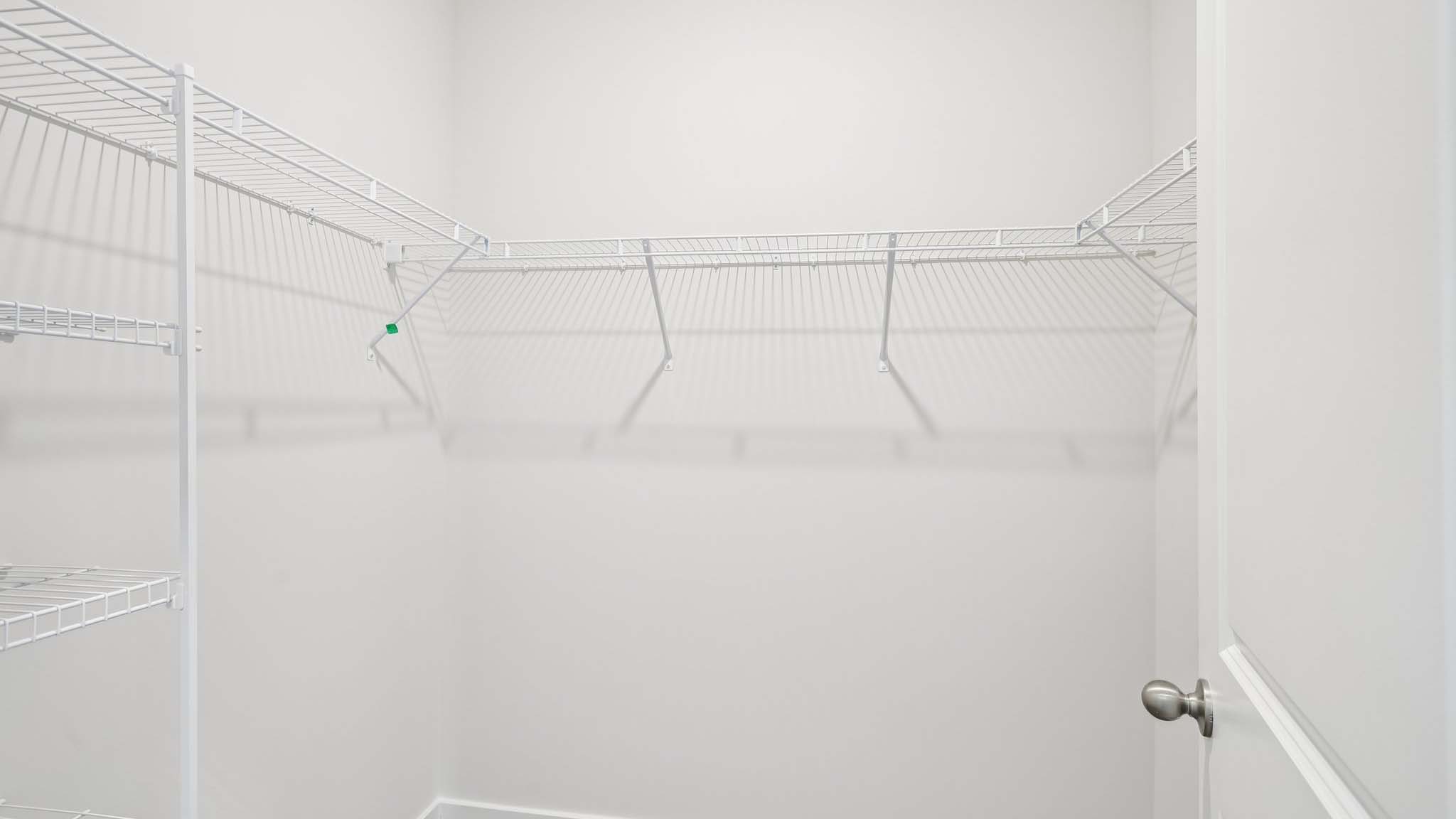 Primary walk in closet