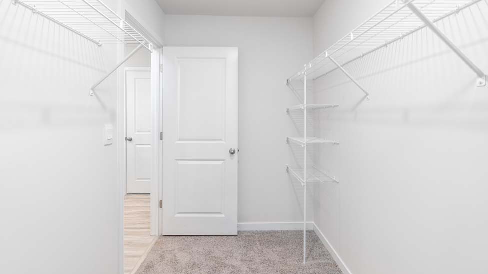 Primary walk in closet