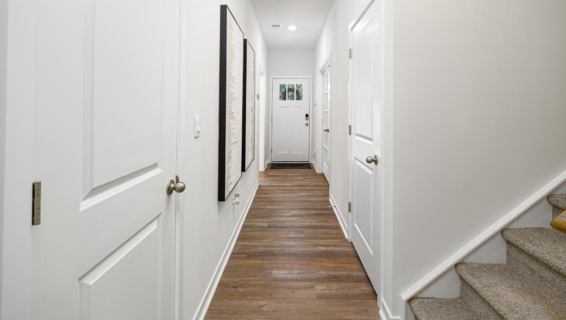 Welcoming Foyer through front door