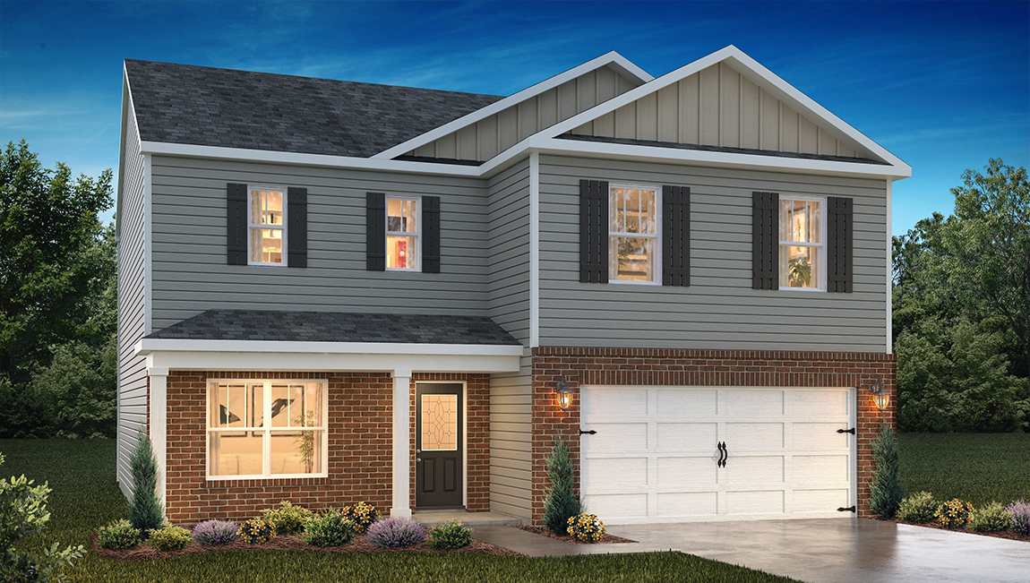 Galen front exterior rendering in Charlotte, North Carolina
