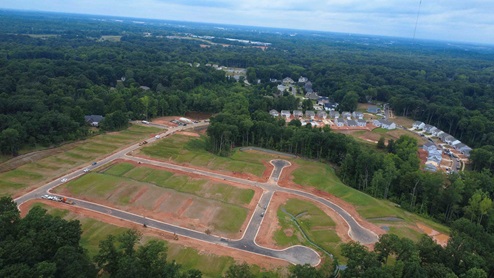 Reedy creek Preserve birds eye view of community
