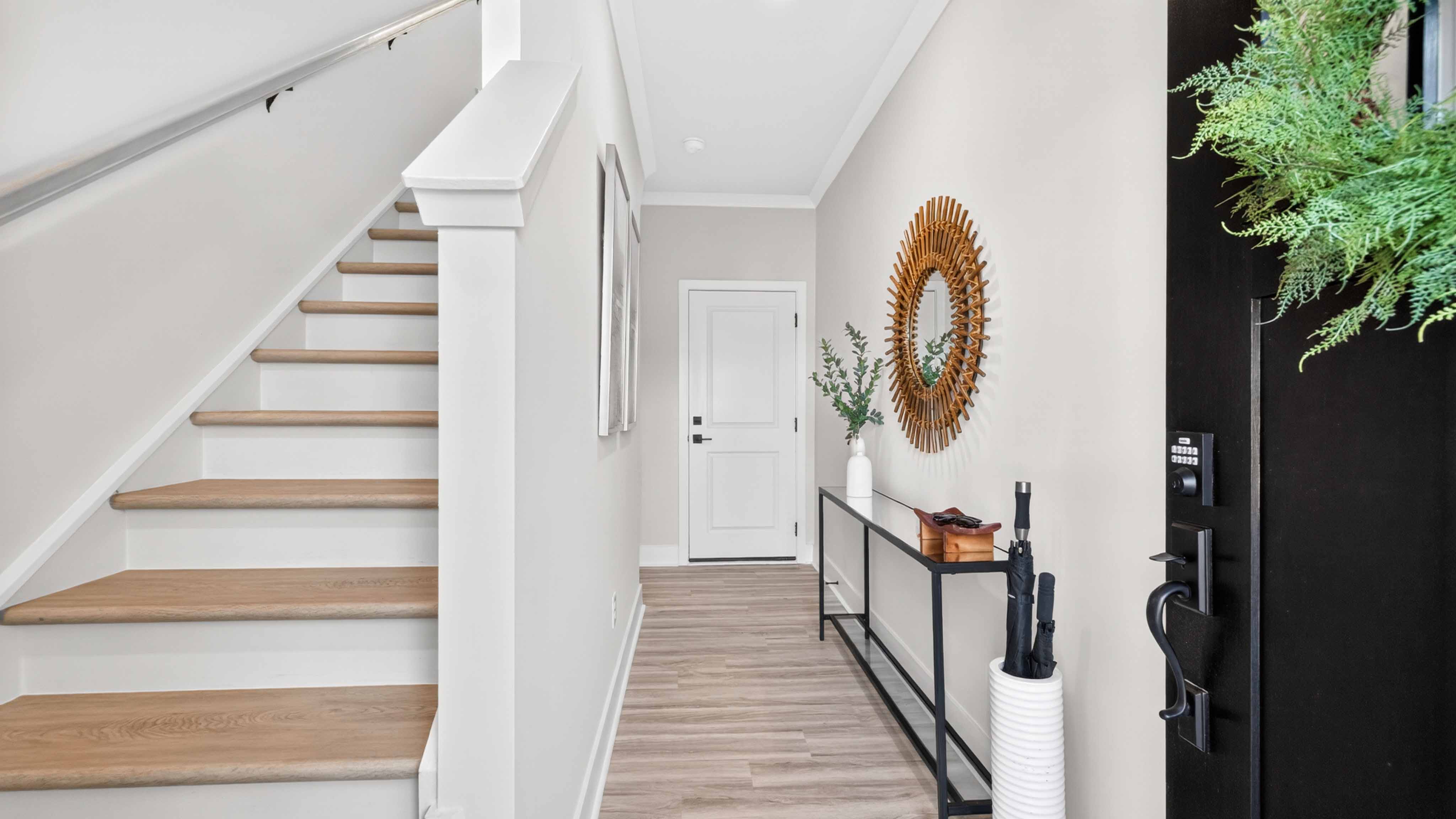 welcoming foyer
