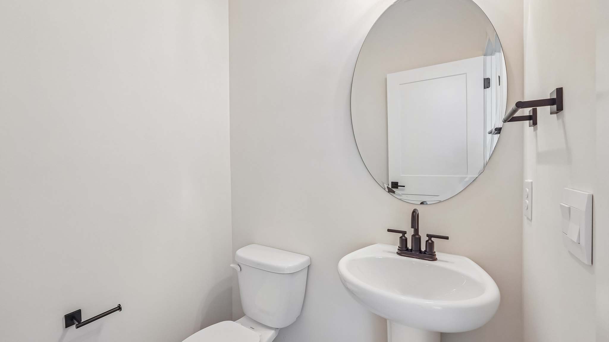 Powder bathroom