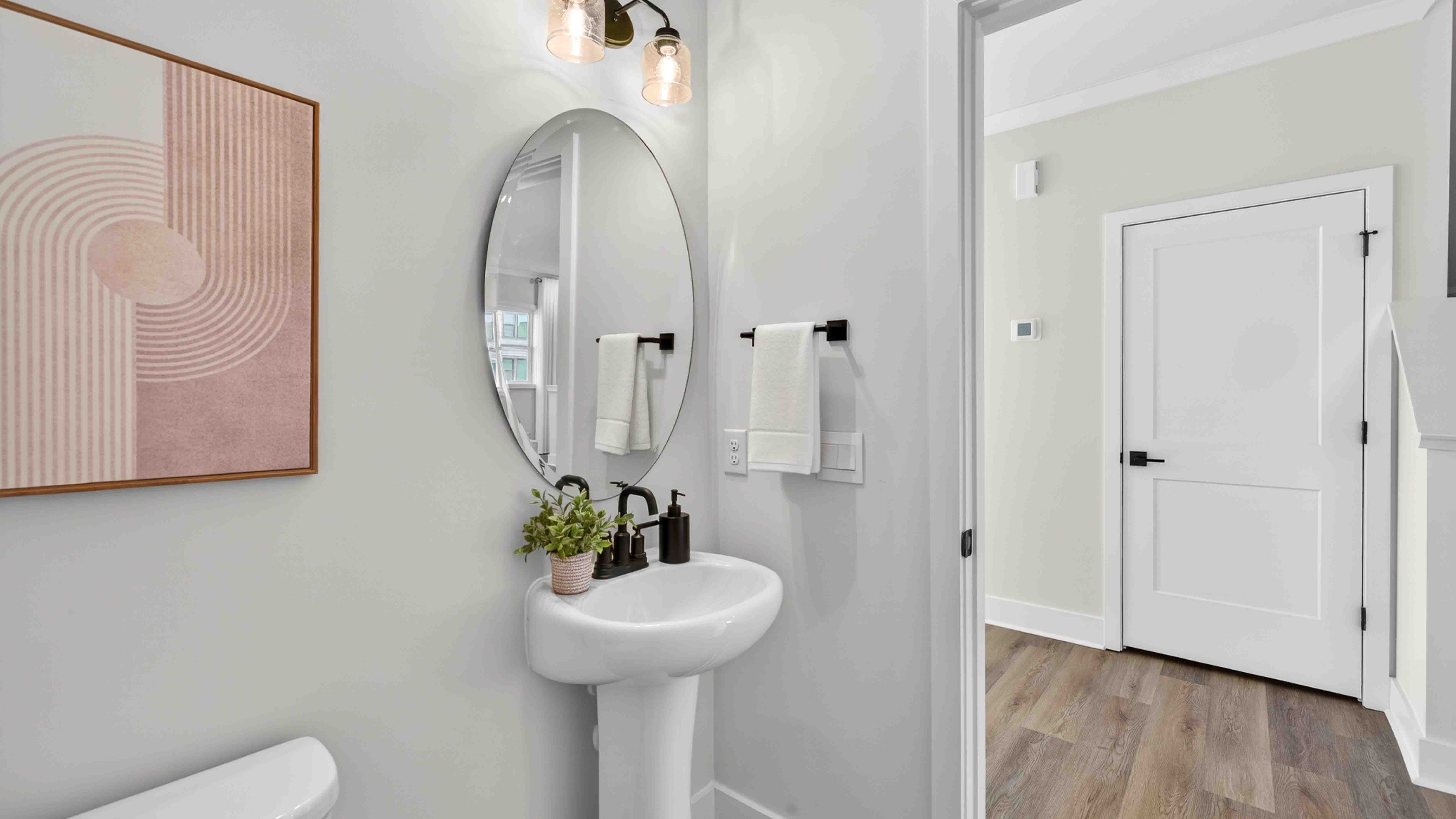 Powder bathroom