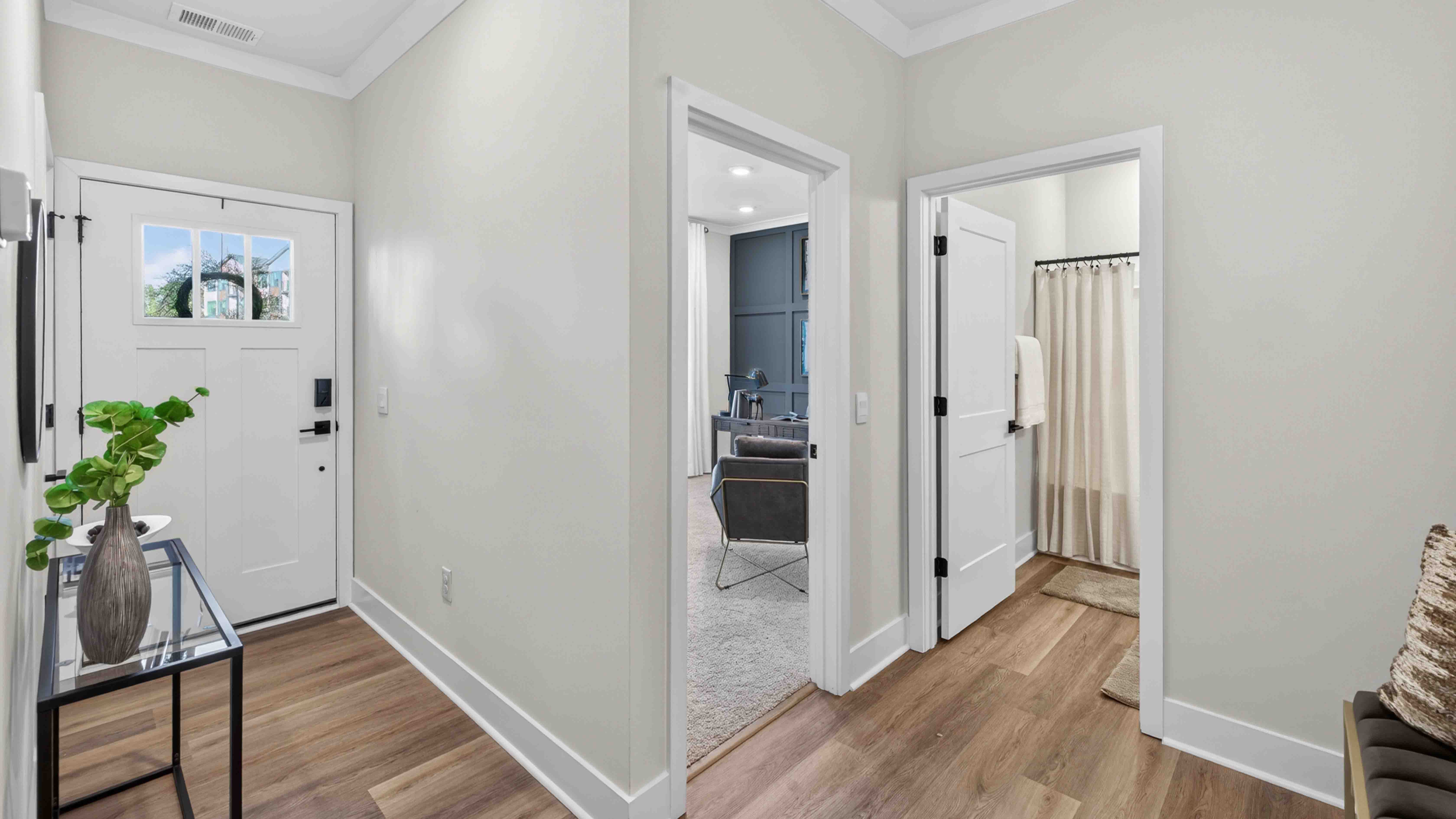 Welcoming foyer