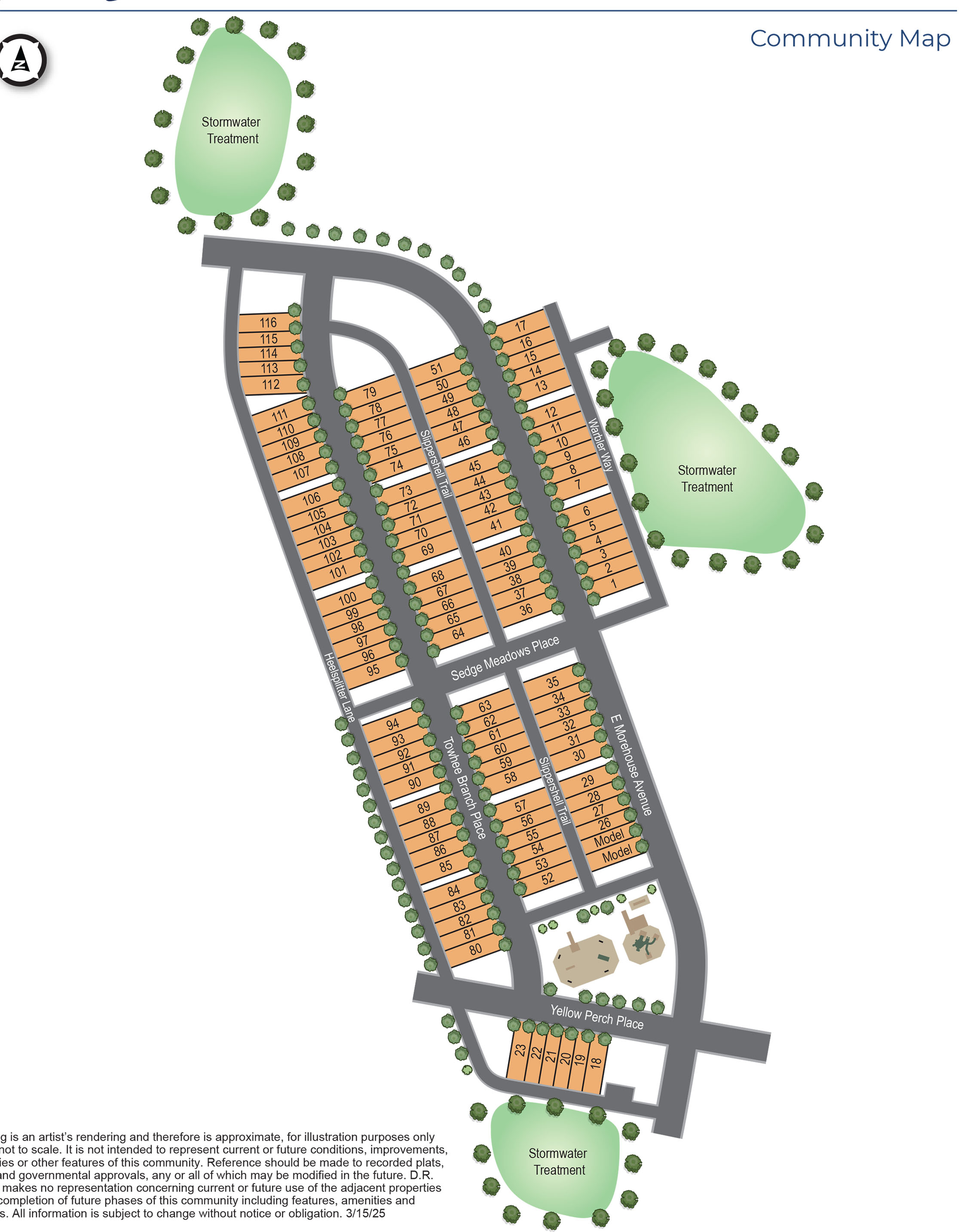 Static Lot Map