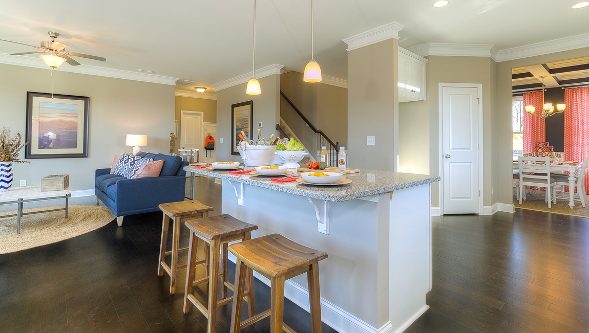 Kitchen with white cabinets, and stainless steel appliances