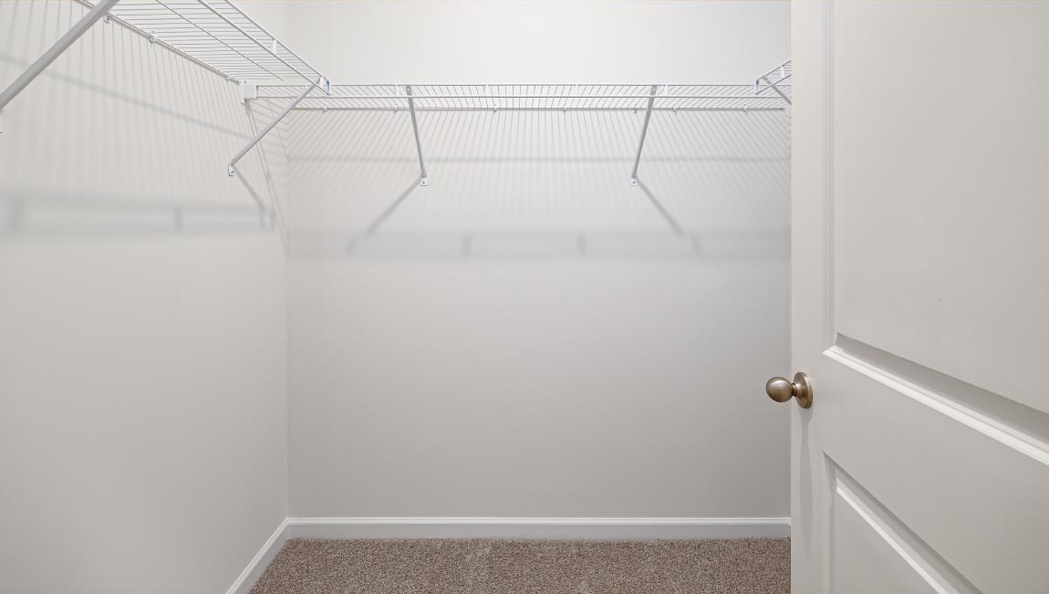 Primary walk in closet