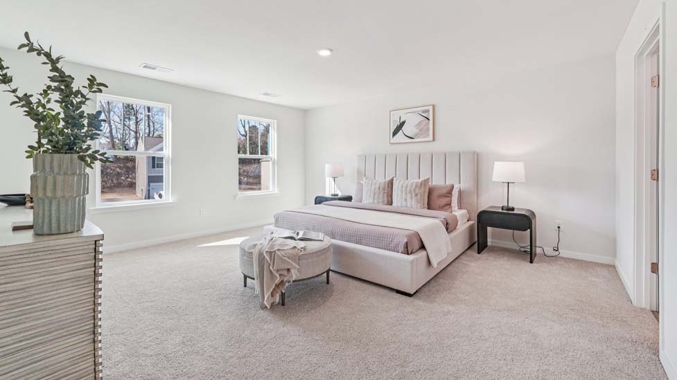 carpeted walk in closet