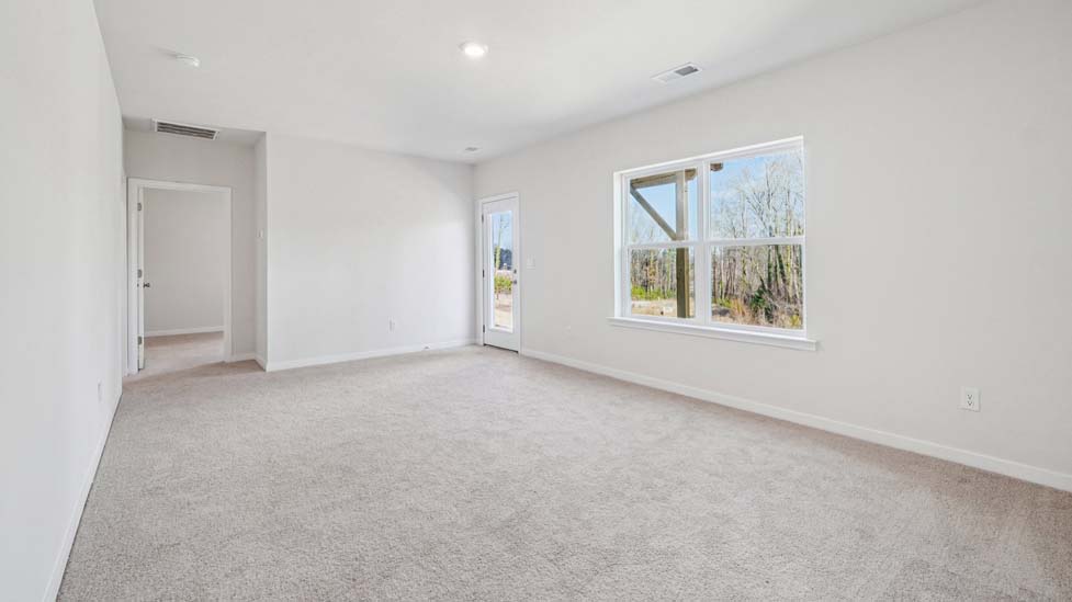 carpeted walk in closet