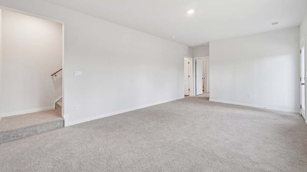 carpeted walk in closet
