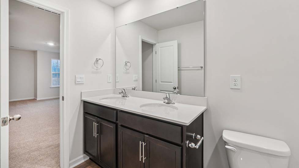 Bathroom with tub shower combo