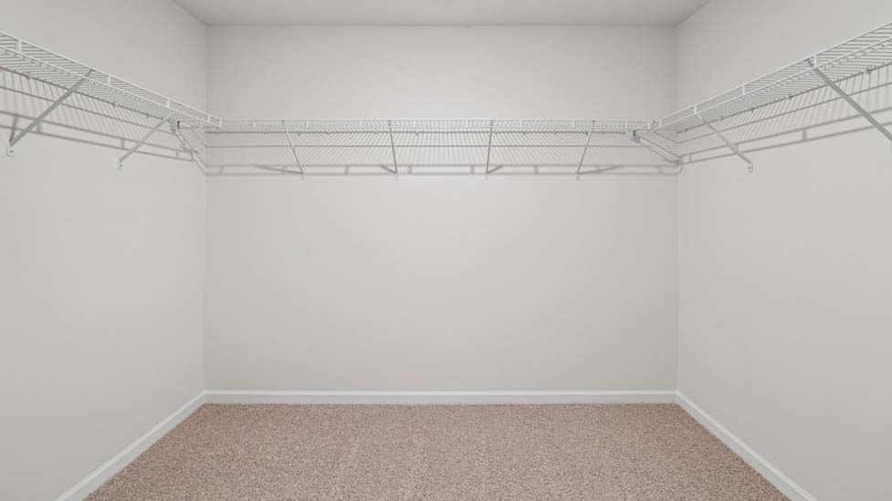 Primary walk in closet