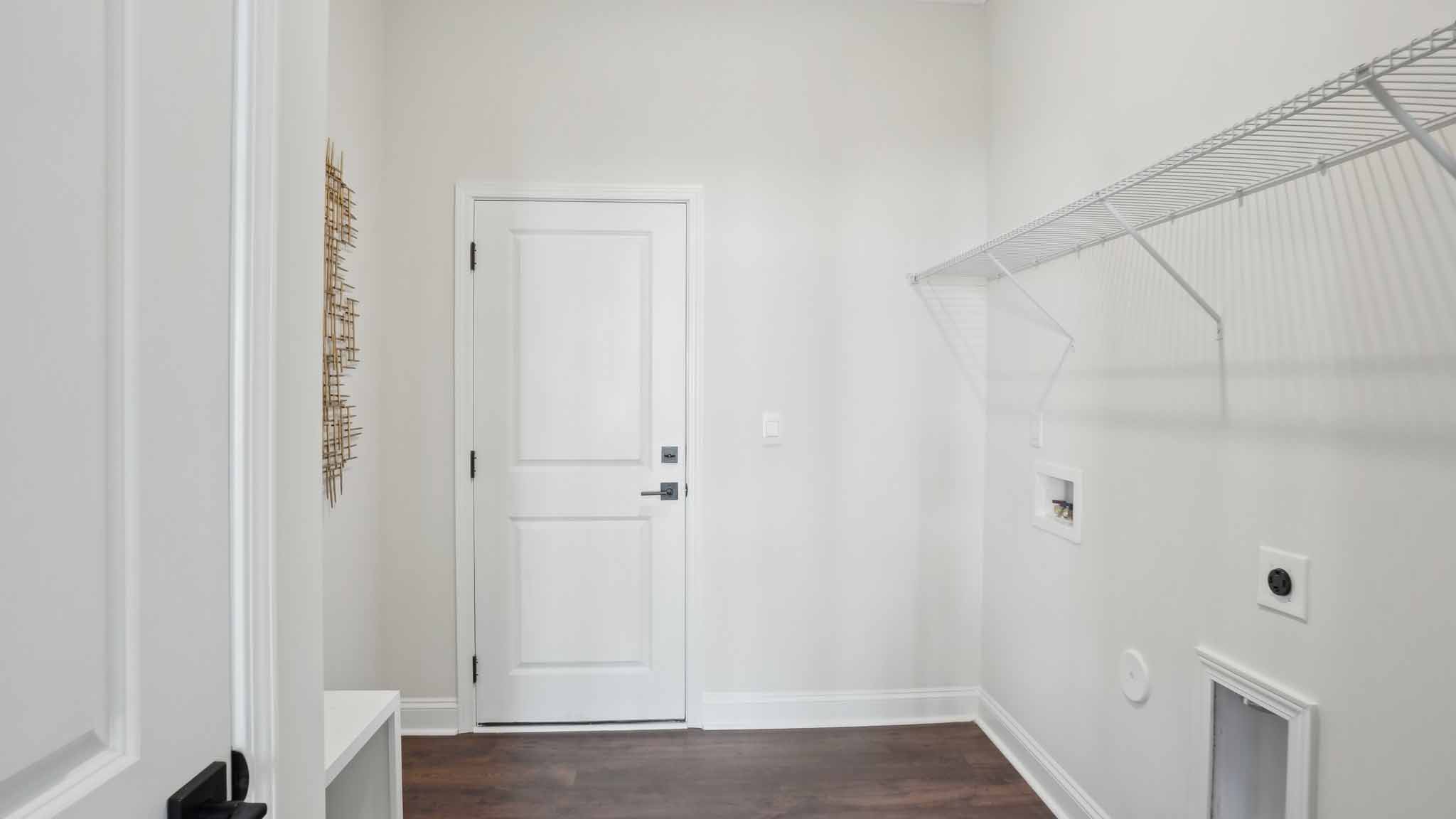 Laundry room area