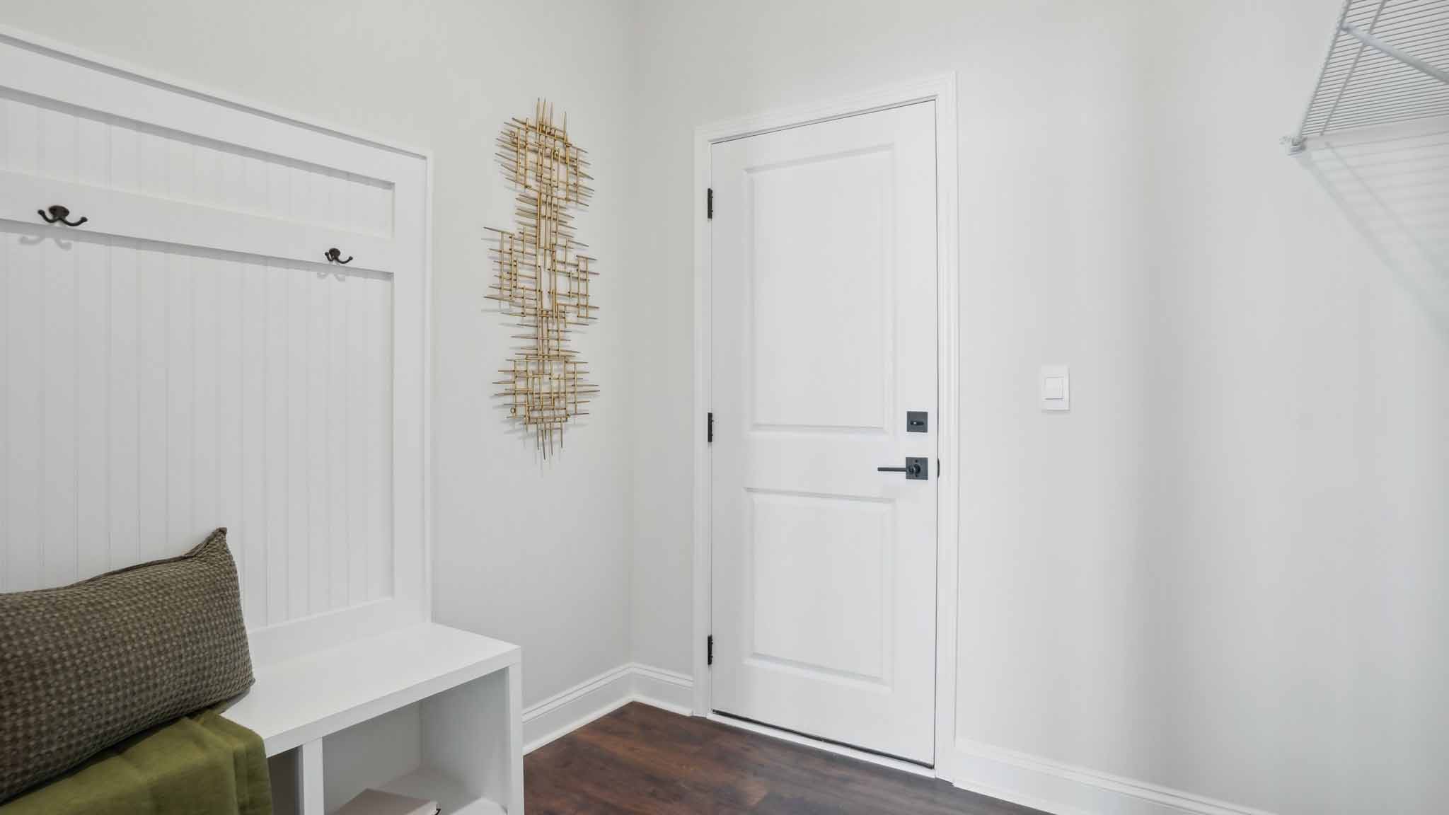 Mudroom area