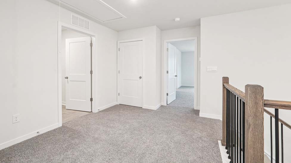 Upstairs landing and loft