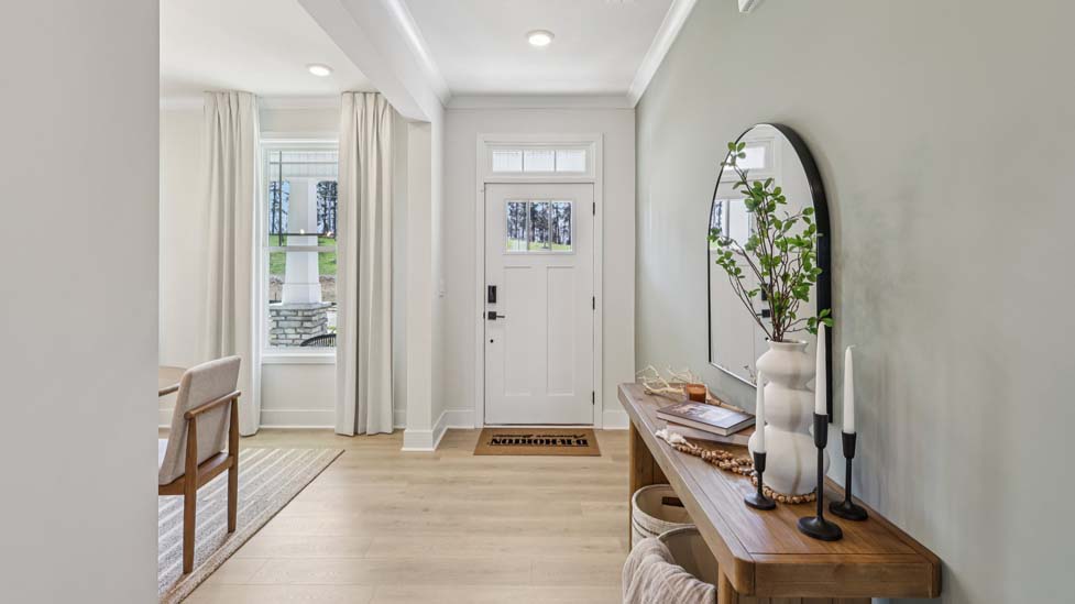 Welcoming foyer