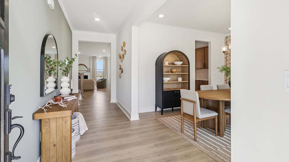Welcoming foyer
