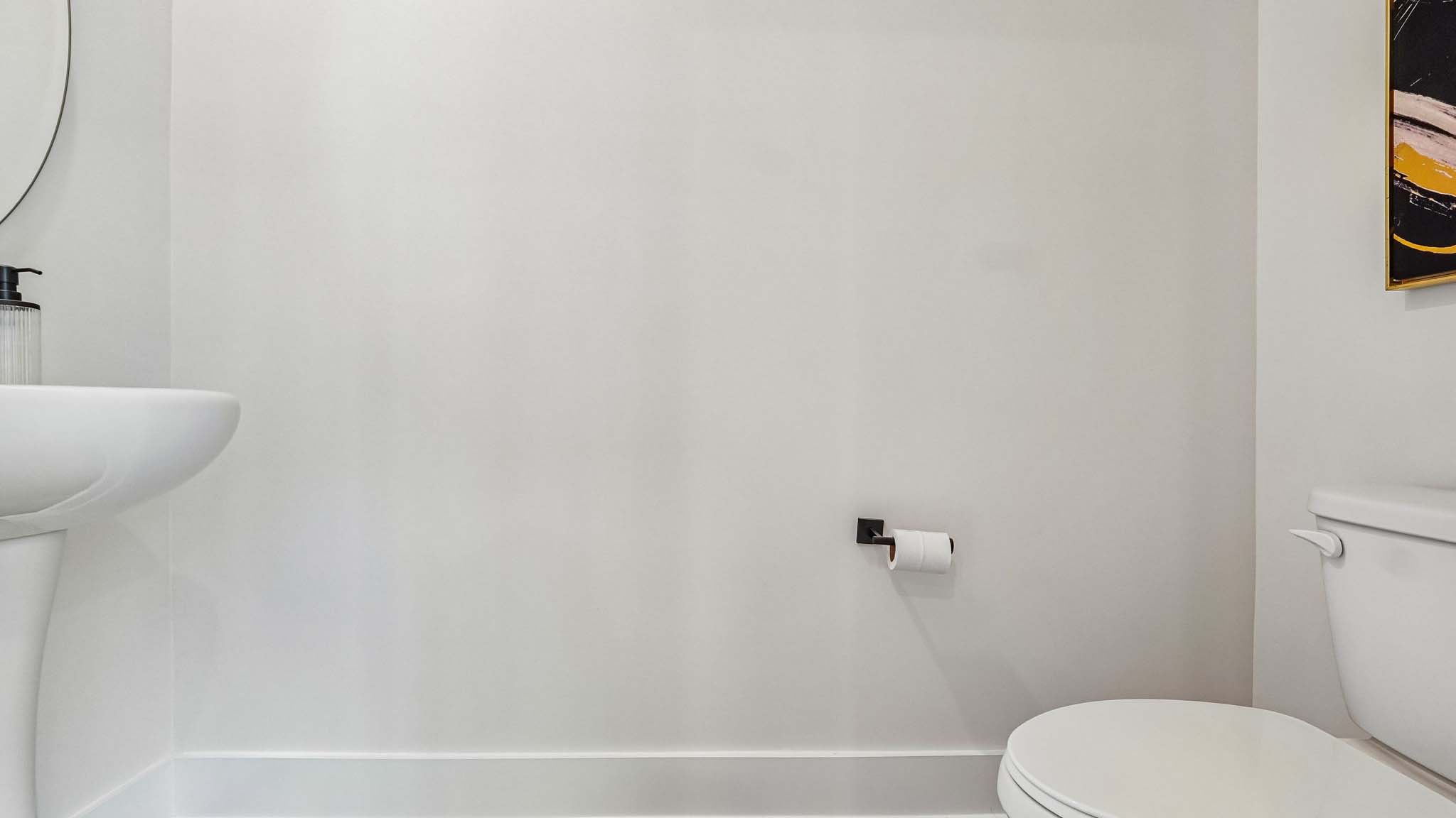 Powder bathroom
