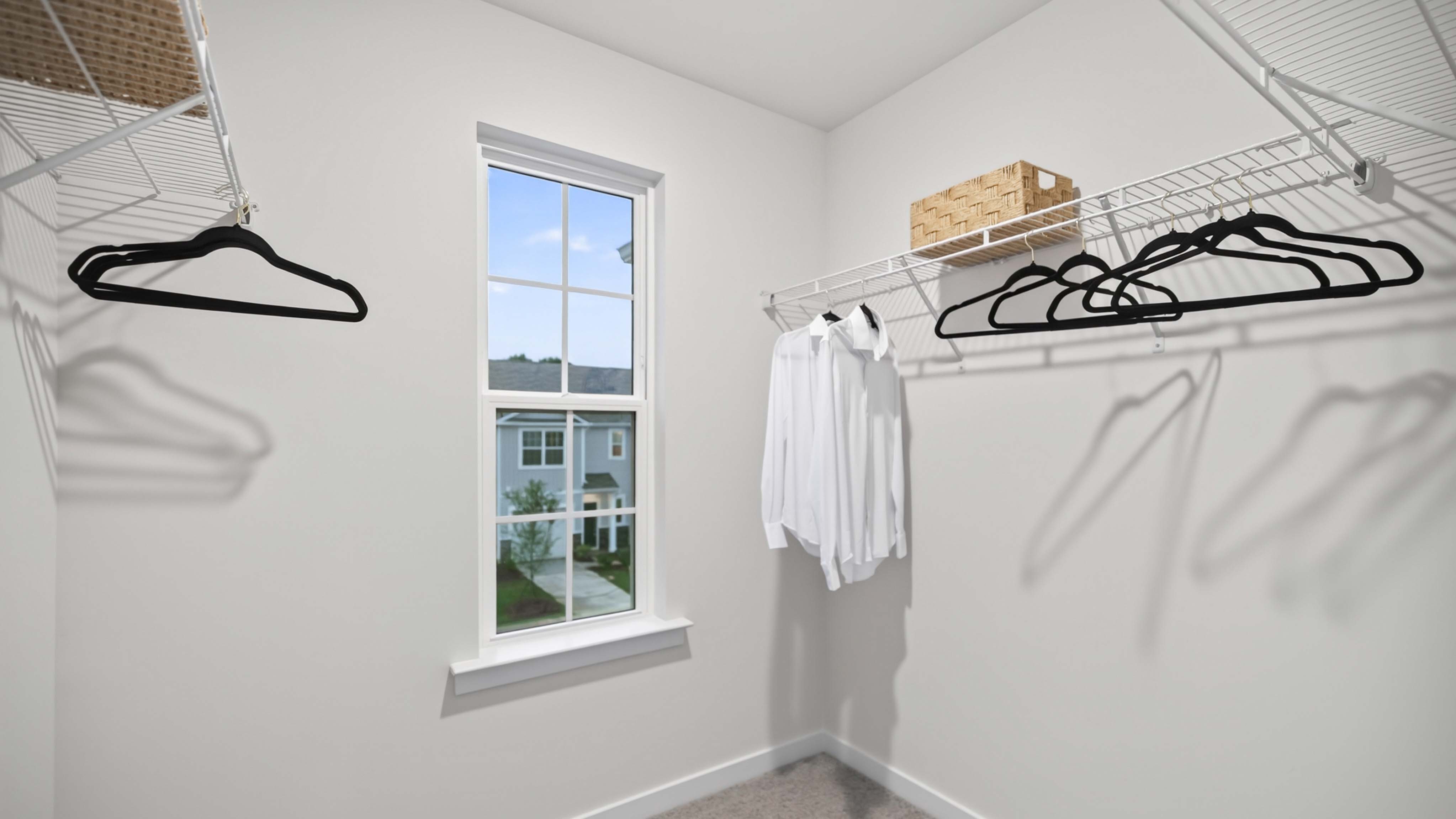 primary bedroom walk in closet
