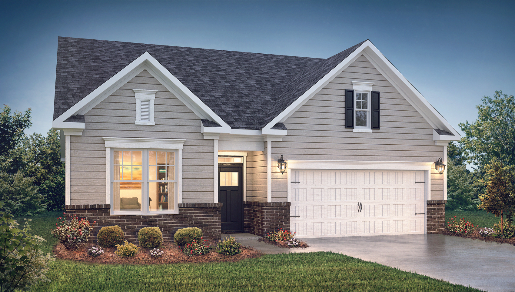 Floor Plan in Wildbrook Denver, NC D.R. Horton