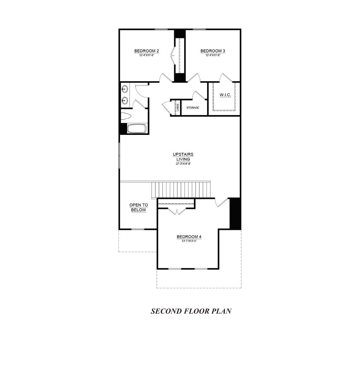 Sandra second floor plan