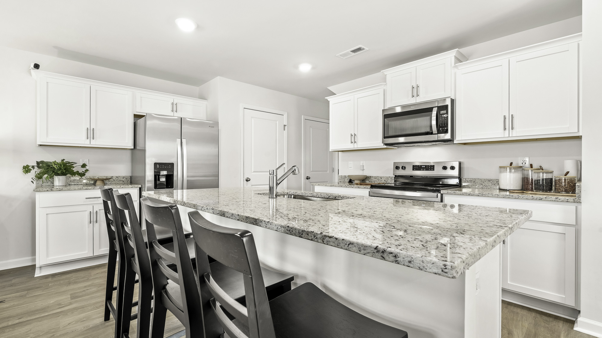 kitchen with Quartz countertops
