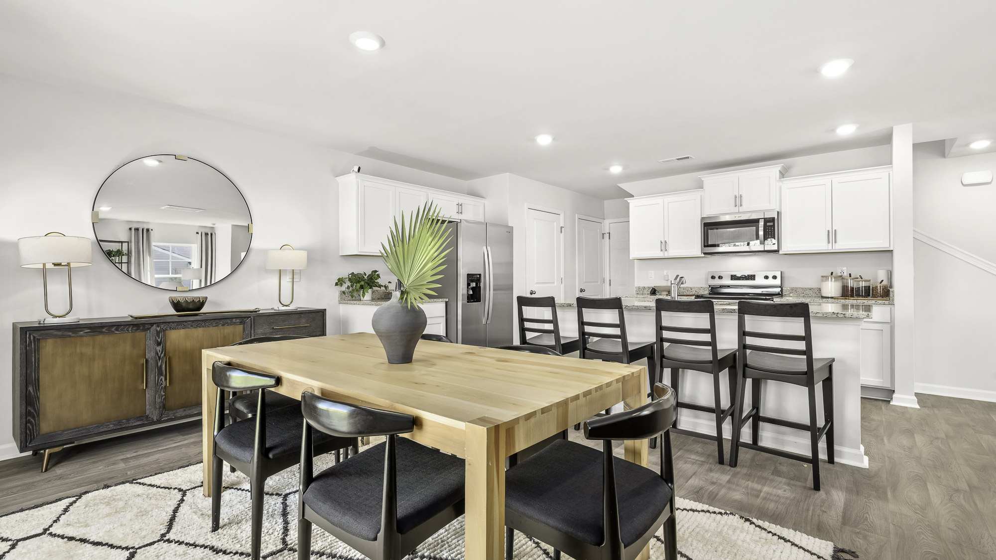 Open concept living room