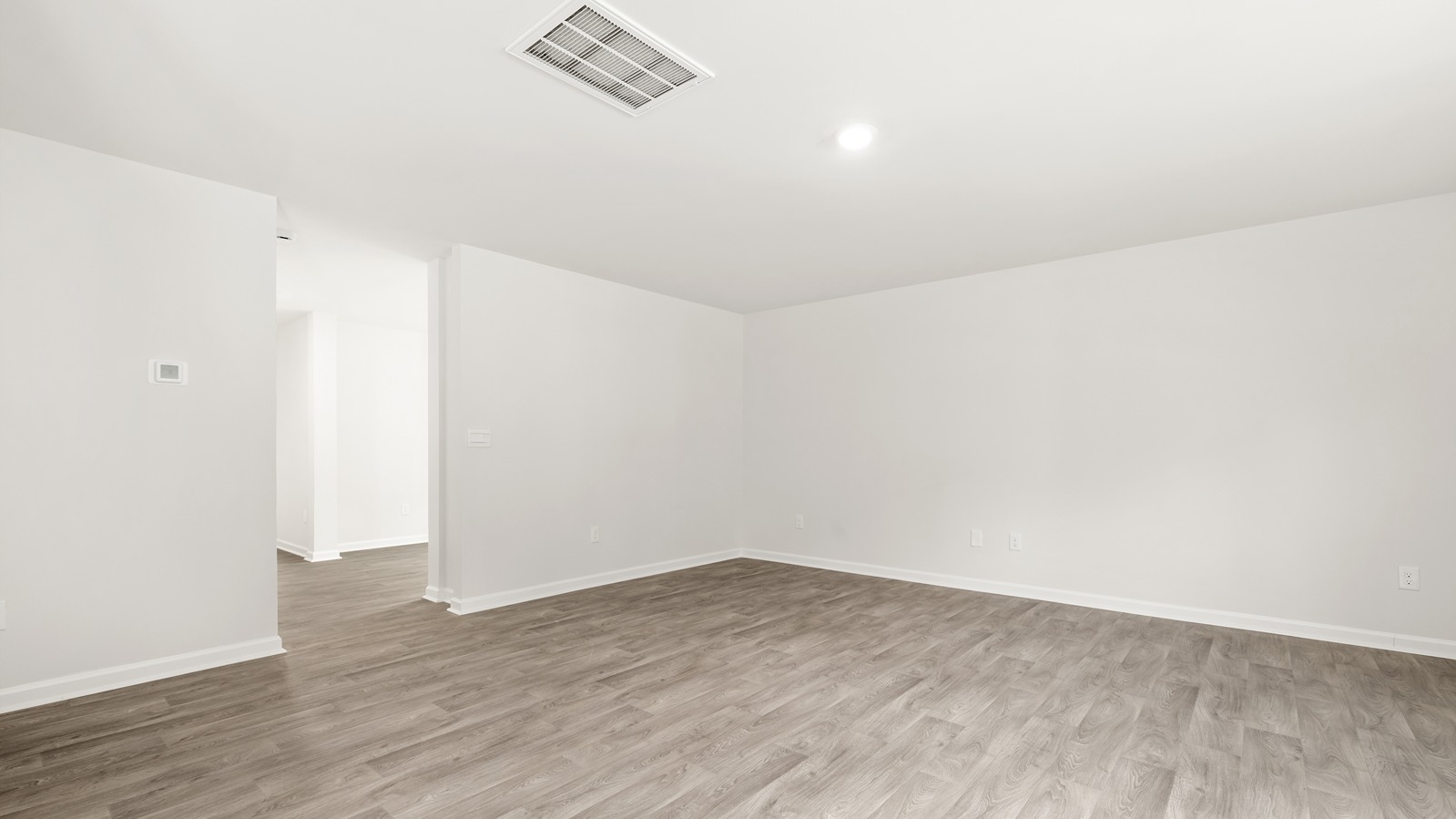open concept living space