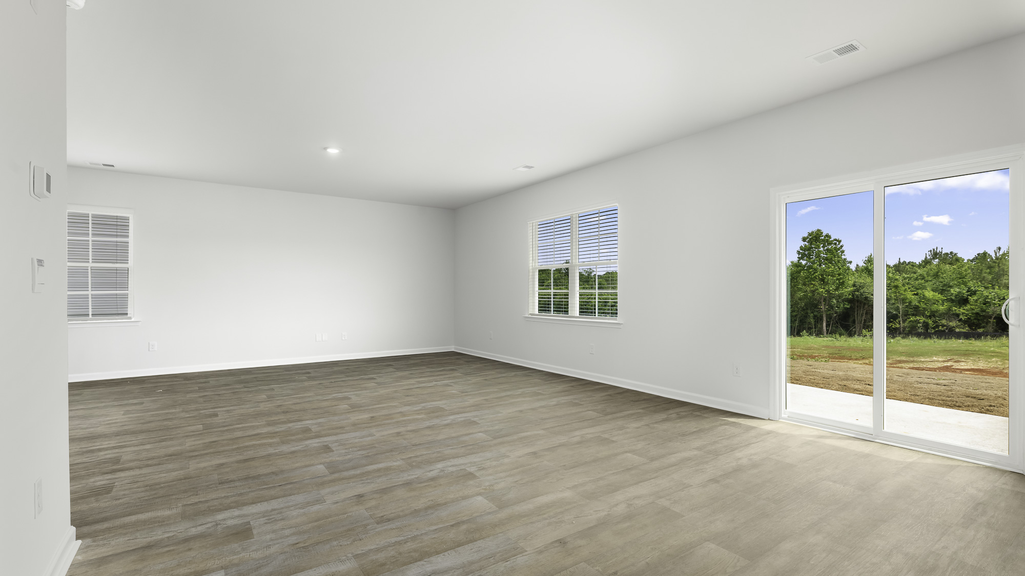 open concept living space