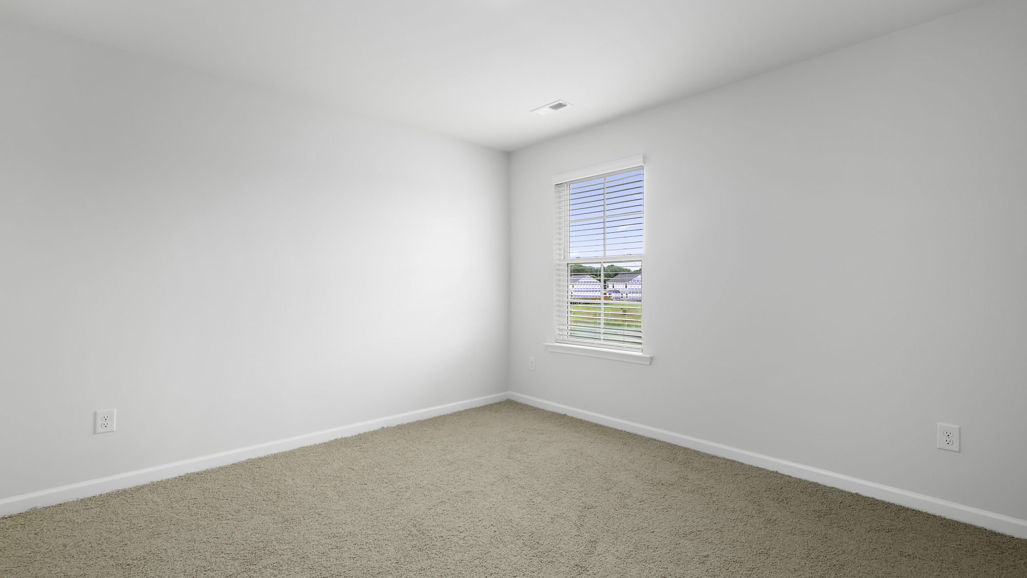 secondary bedroom with window