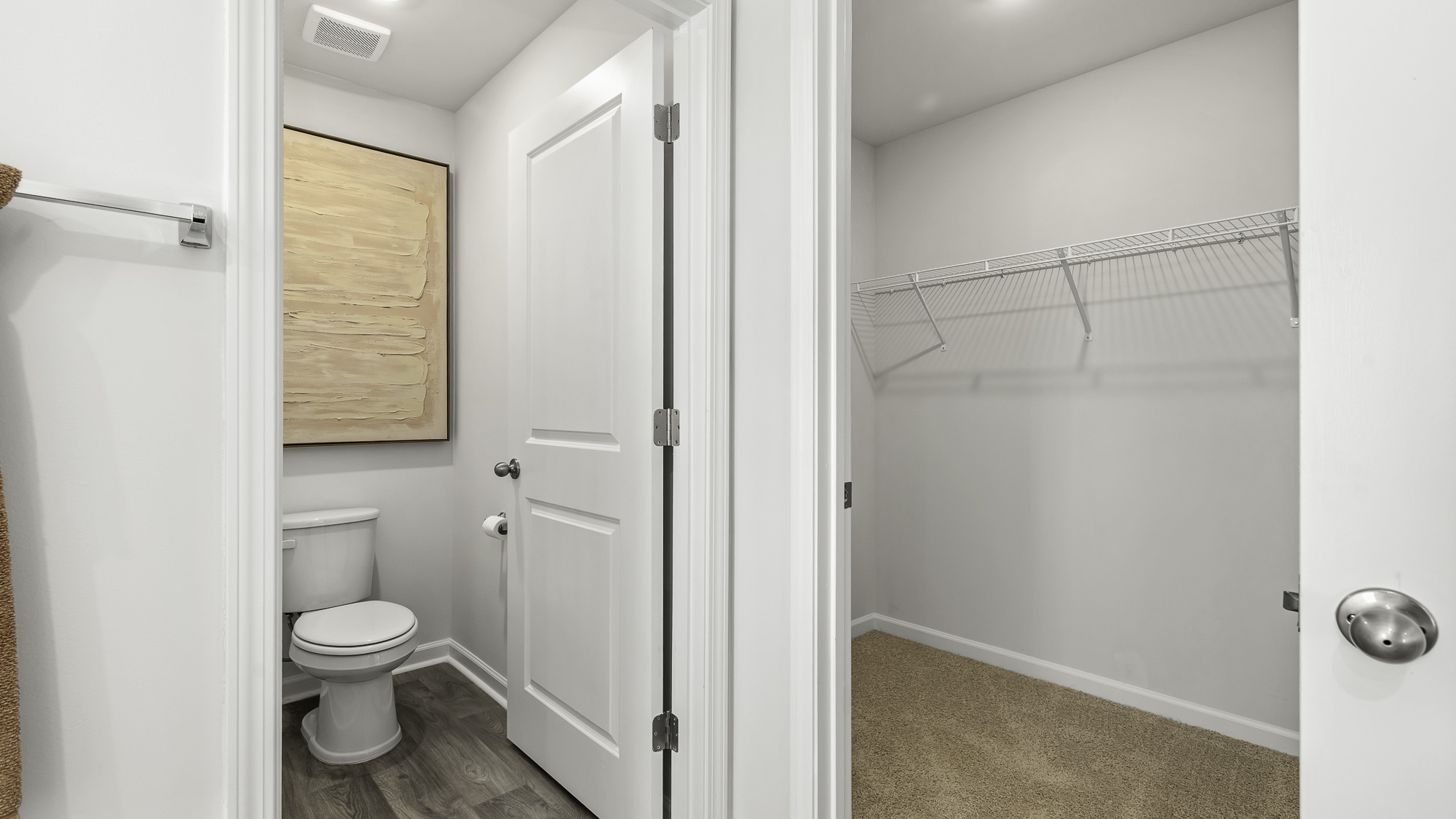 primary walk in closet