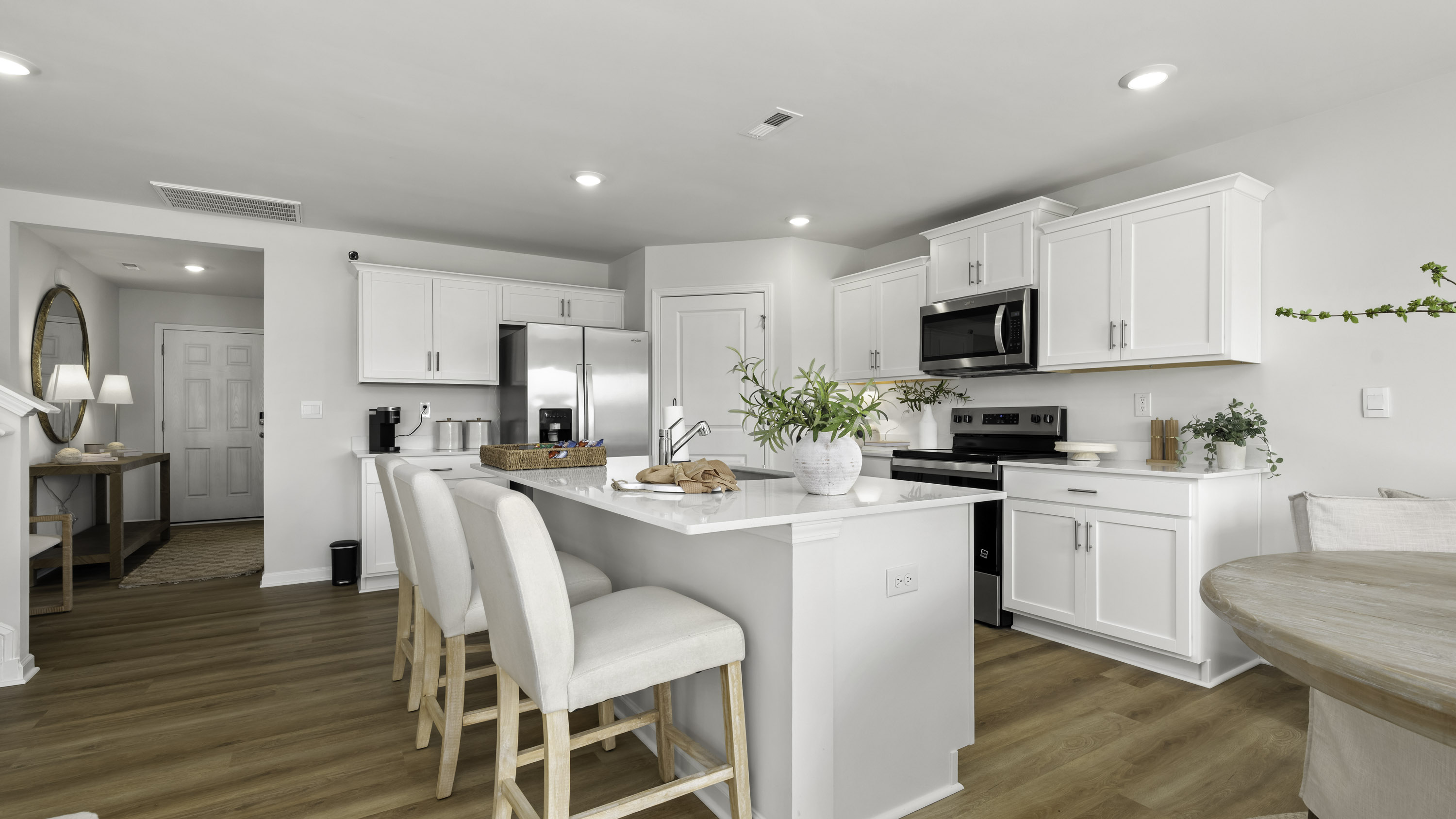 open concept living space