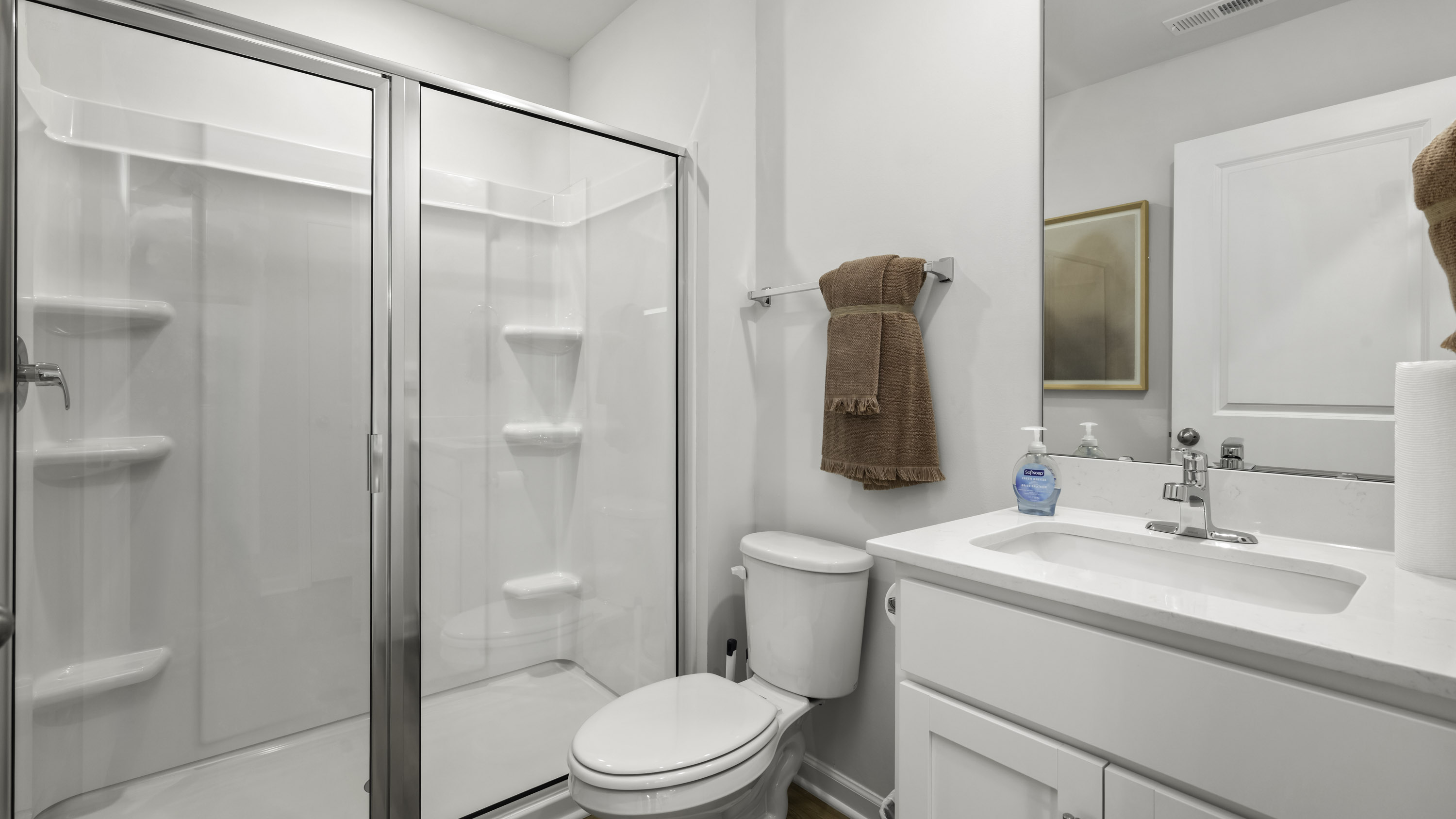 walk in shower secondary