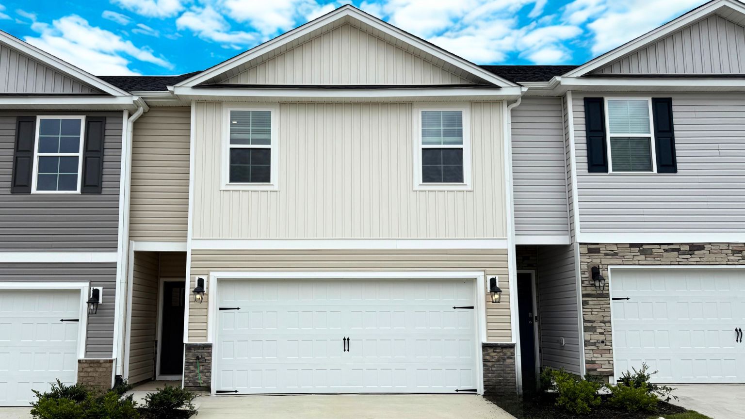 Outside view of model home