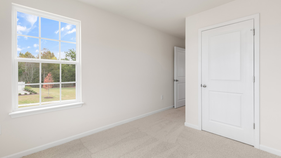 main bedroom with window view