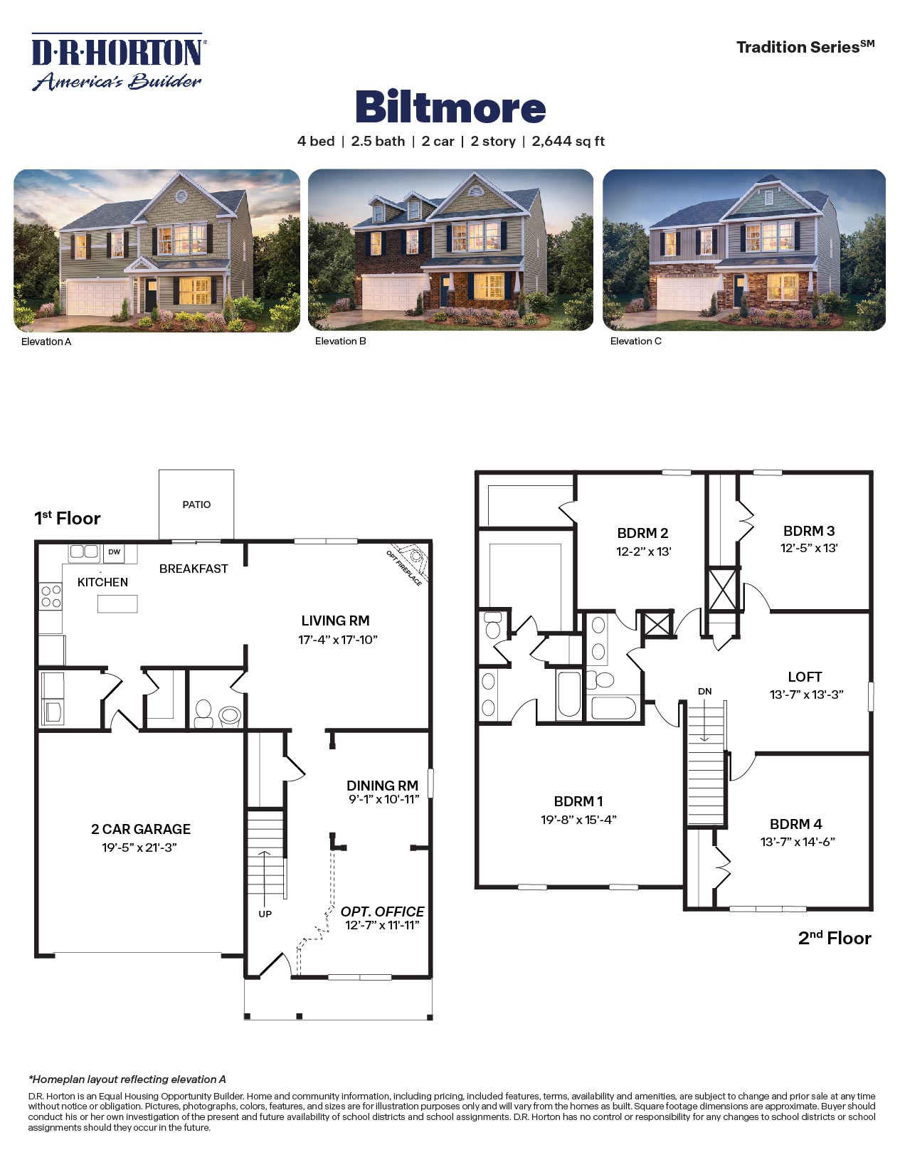 Available Home in Mackintosh on the Lake Burlington, NC D.R. Horton