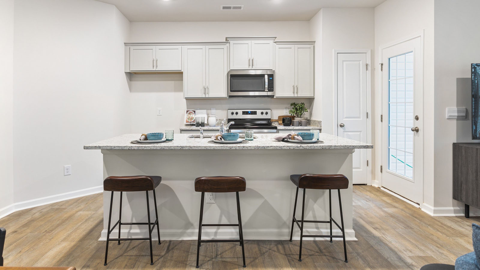 front kitchen view