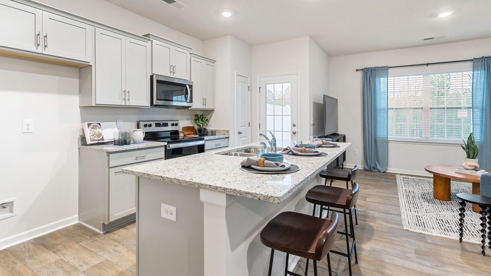 side kitchen view