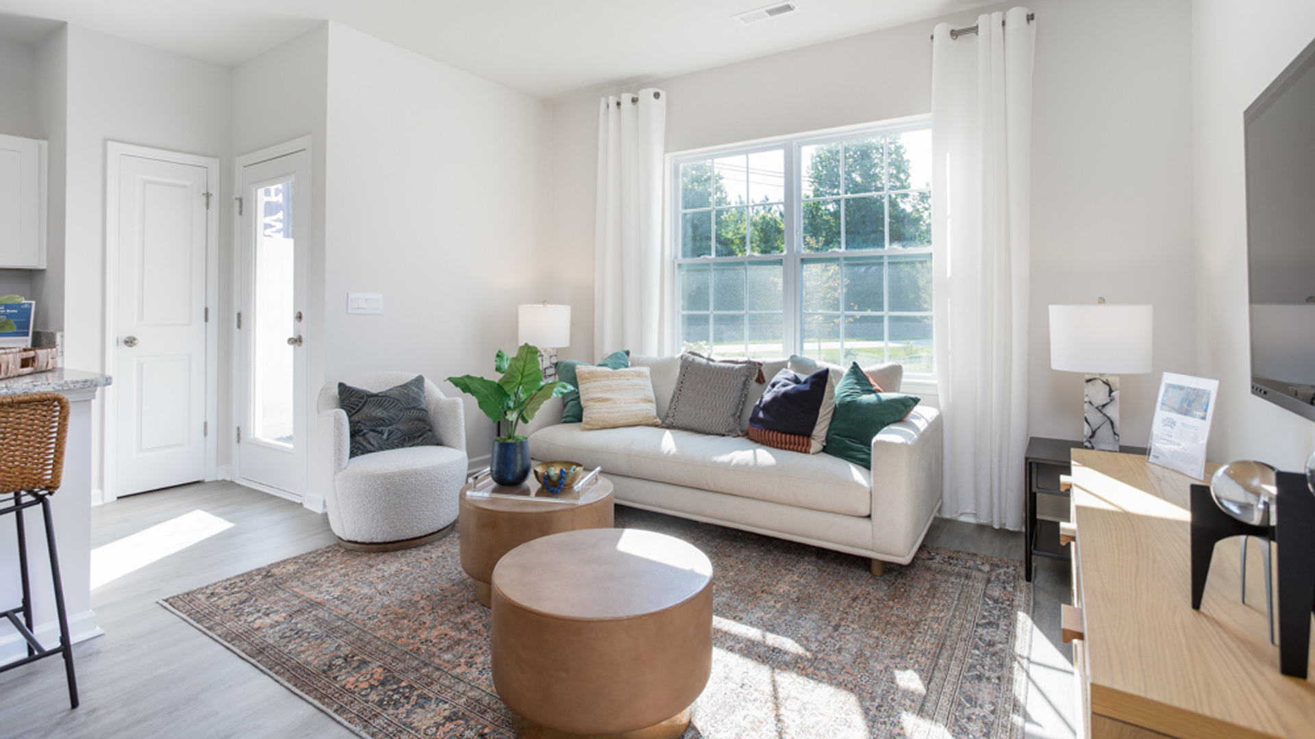 different angle in living area